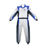 Marina Unik Carbon Blue Custom Kart Suits - Dash Racegear Store