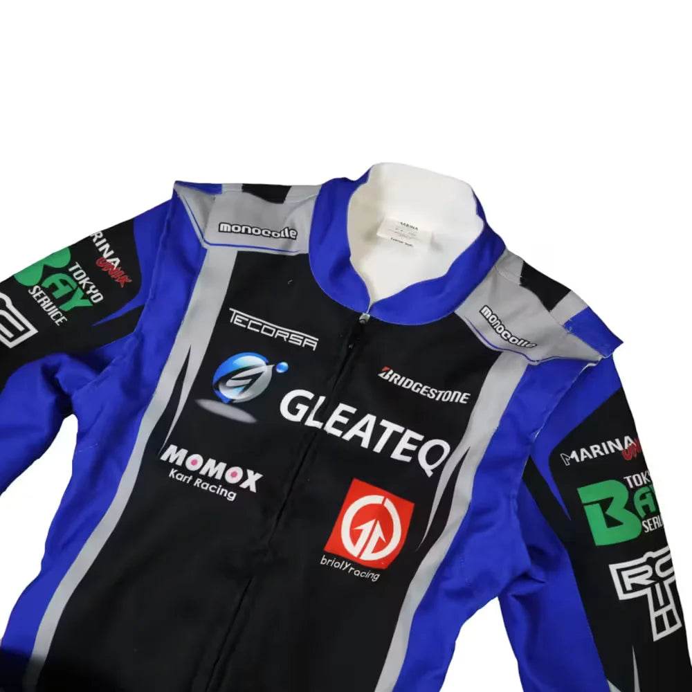 Marina Unik GLEATEQ Black Kart Racing Suits - Dash Racegear Store
