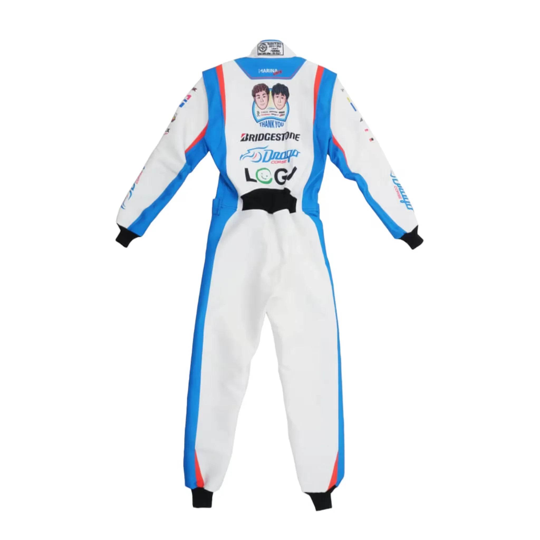 Marina Unik Hironobu Shimizu Final Edition Custom Kart Suits - Dash Racegear Store
