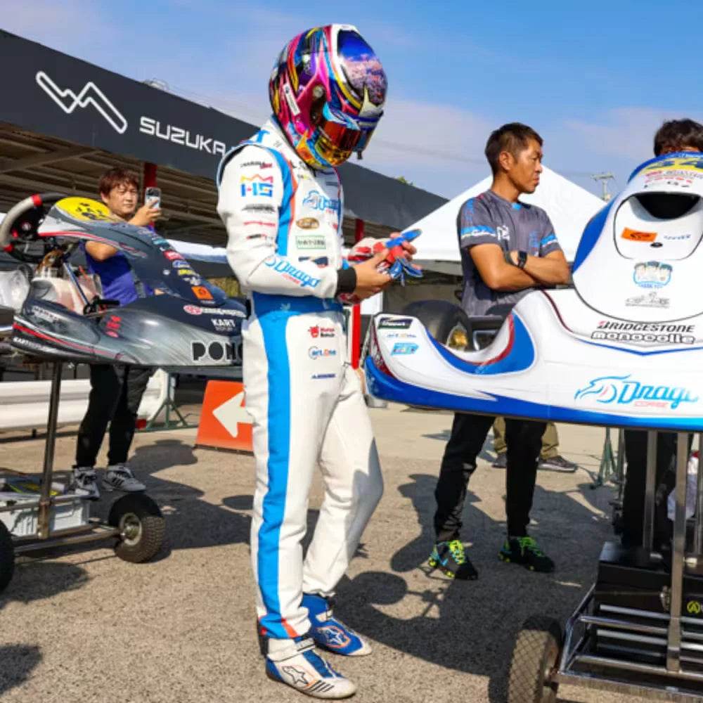 Marina Unik Hironobu Shimizu Final Edition Custom Kart Suits - Dash Racegear Store