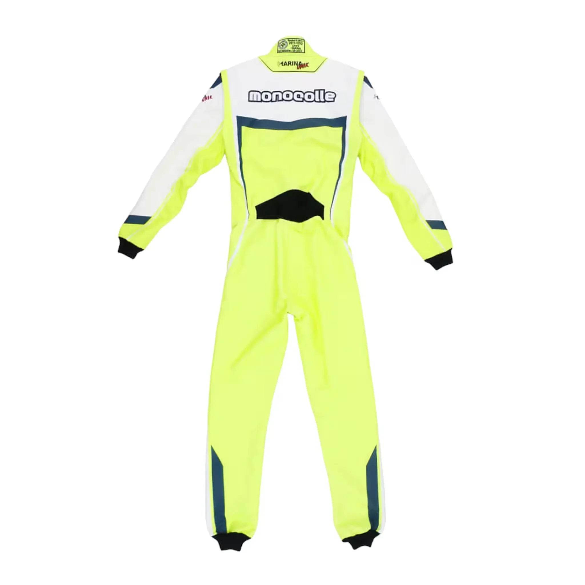 Marina Unik Lime Yellow Racing Kart Suits - Dash Racegear Store