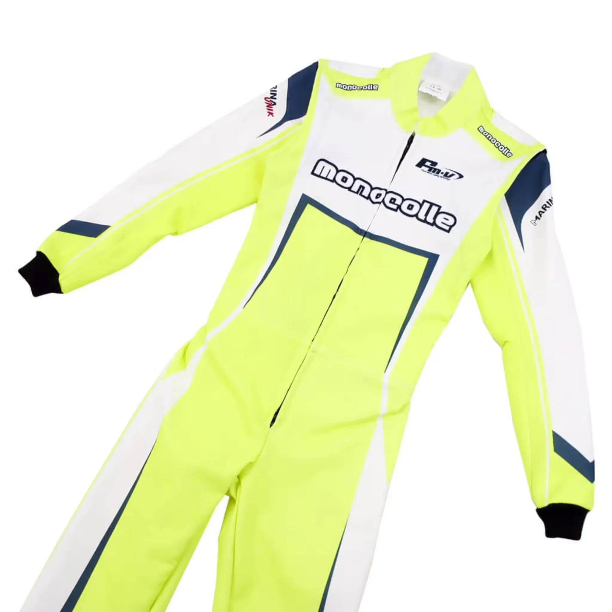 Marina Unik Lime Yellow Racing Kart Suits - Dash Racegear Store