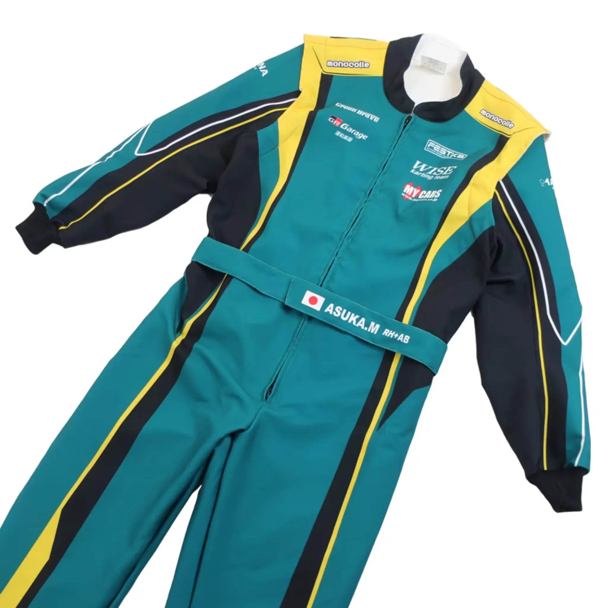 Marina Unik My Cars Green Racing Kart Suits - Dash Racegear Store
