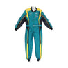 Marina Unik My Cars Green Racing Kart Suits - Dash Racegear Store