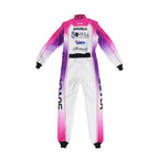 Marina Unik Sovla White Racing Kart Suits