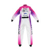 Marina Unik Sovla White Racing Kart Suits - Dash Racegear Store