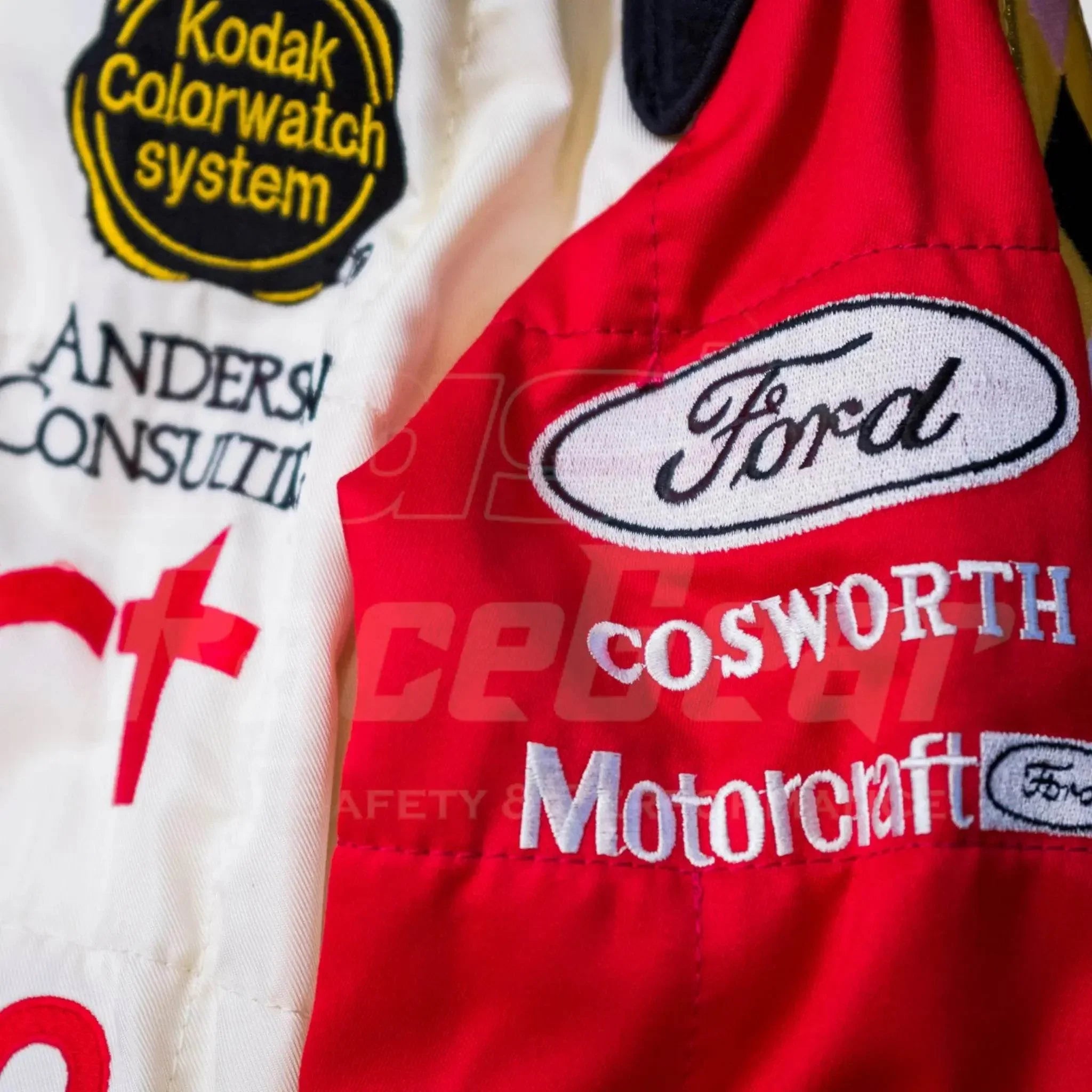 Mario Andretti Embroidered Race Suit