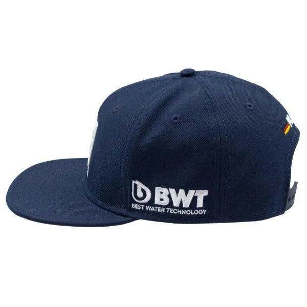 Maximilian Götz Cap Sponsor Flat Brim navy