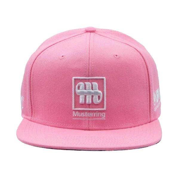 Maximilian Götz Cap Sponsor Flat Brim pink