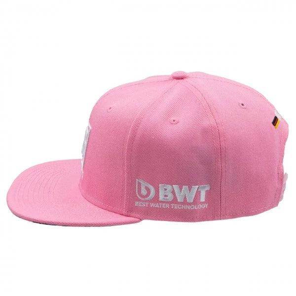 Maximilian Götz Cap Sponsor Flat Brim pink
