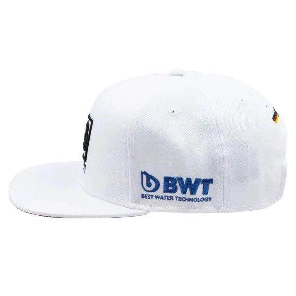 Maximilian Götz Cap Sponsor Flat Brim white - Dash Racegear Store