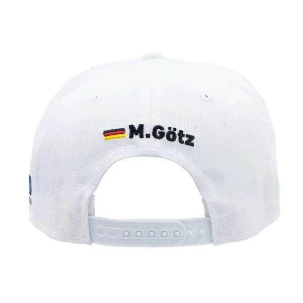 Maximilian Götz Cap Sponsor Flat Brim white - Dash Racegear Store