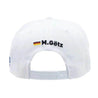 Maximilian Götz Cap Sponsor Flat Brim white - Dash Racegear Store