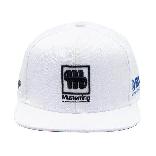 Maximilian Götz Cap Sponsor Flat Brim white