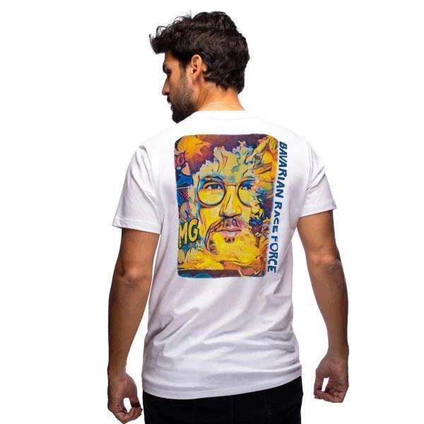 Maximilian Götz T-Shirt Bavarian Race Force white - Dash Racegear Store