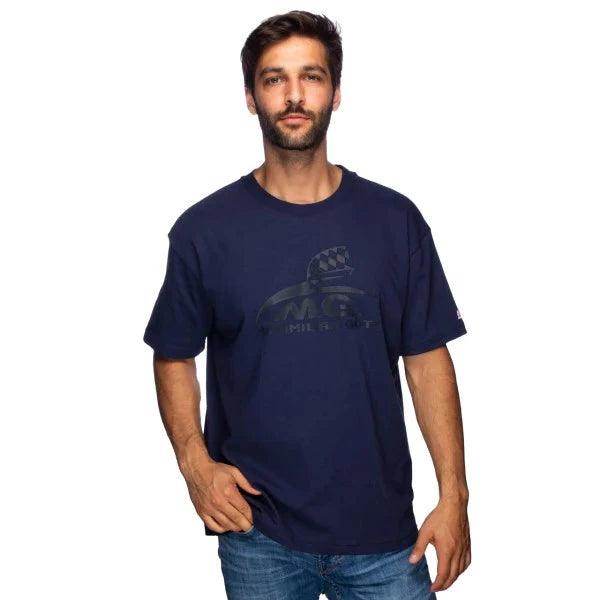 Maximilian Götz T-Shirt Champion navy