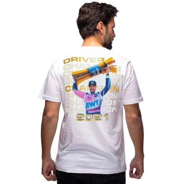 Maximilian Götz T-Shirt DTM Champion 2021 white