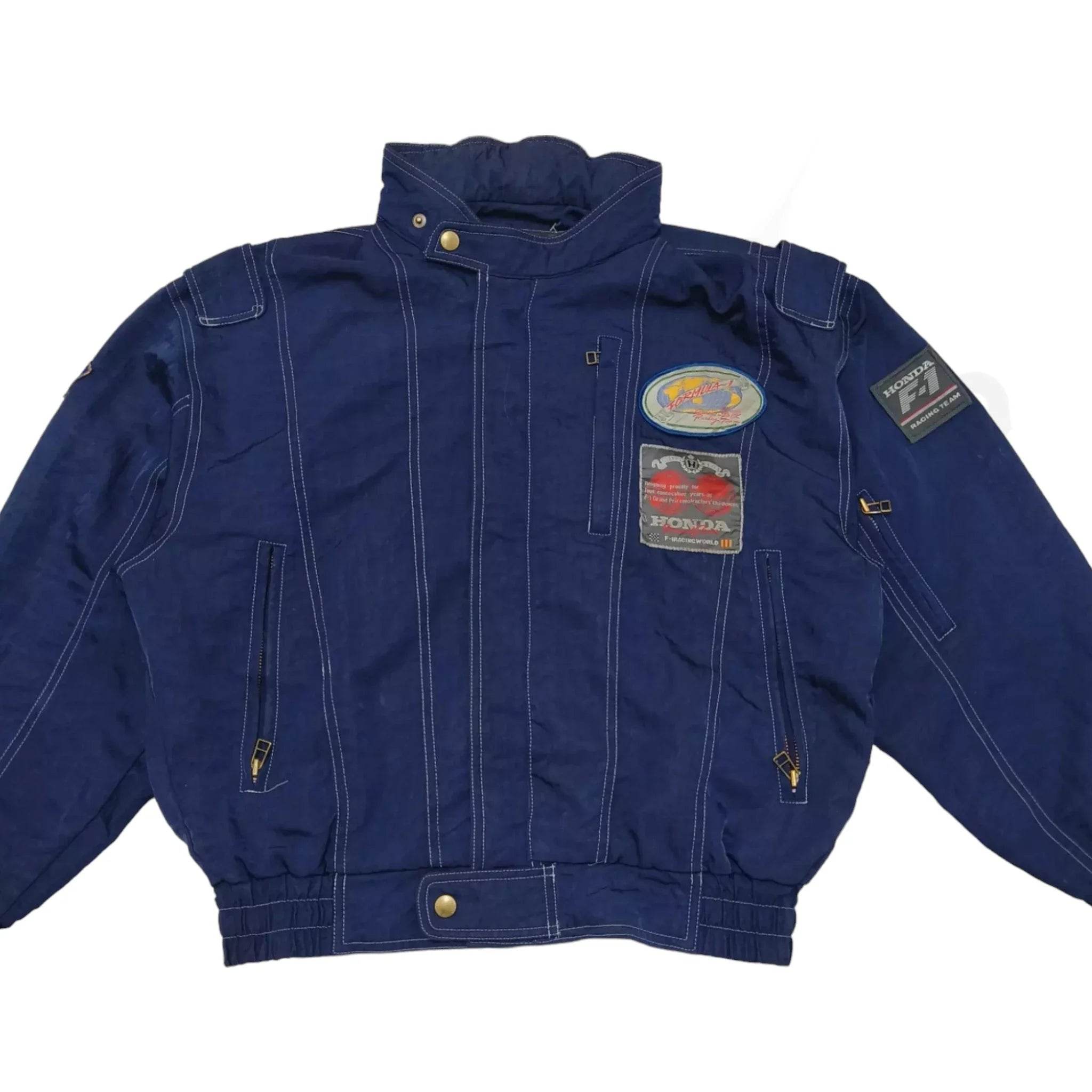 McLaren Ayrton Senna Marlboro Vintage F1 Racing Jacket - Dash Racegear Store