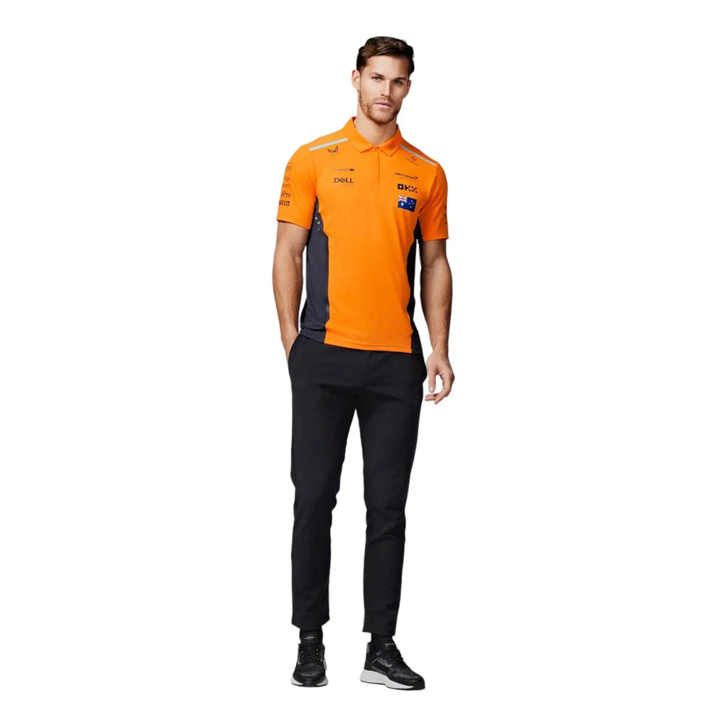 Mens Official Teamwear Polo Shirt Oscar Piastri Formula 1