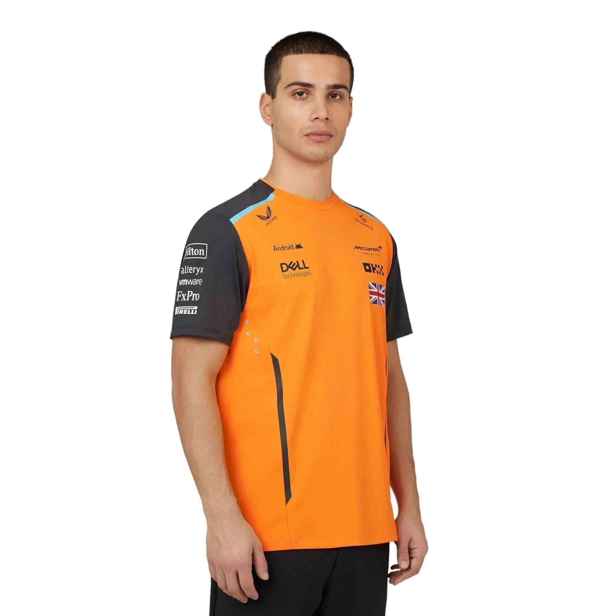 Mens Official Teamwear Set Up T-Shirt Lando Norris Formula 1 Men's