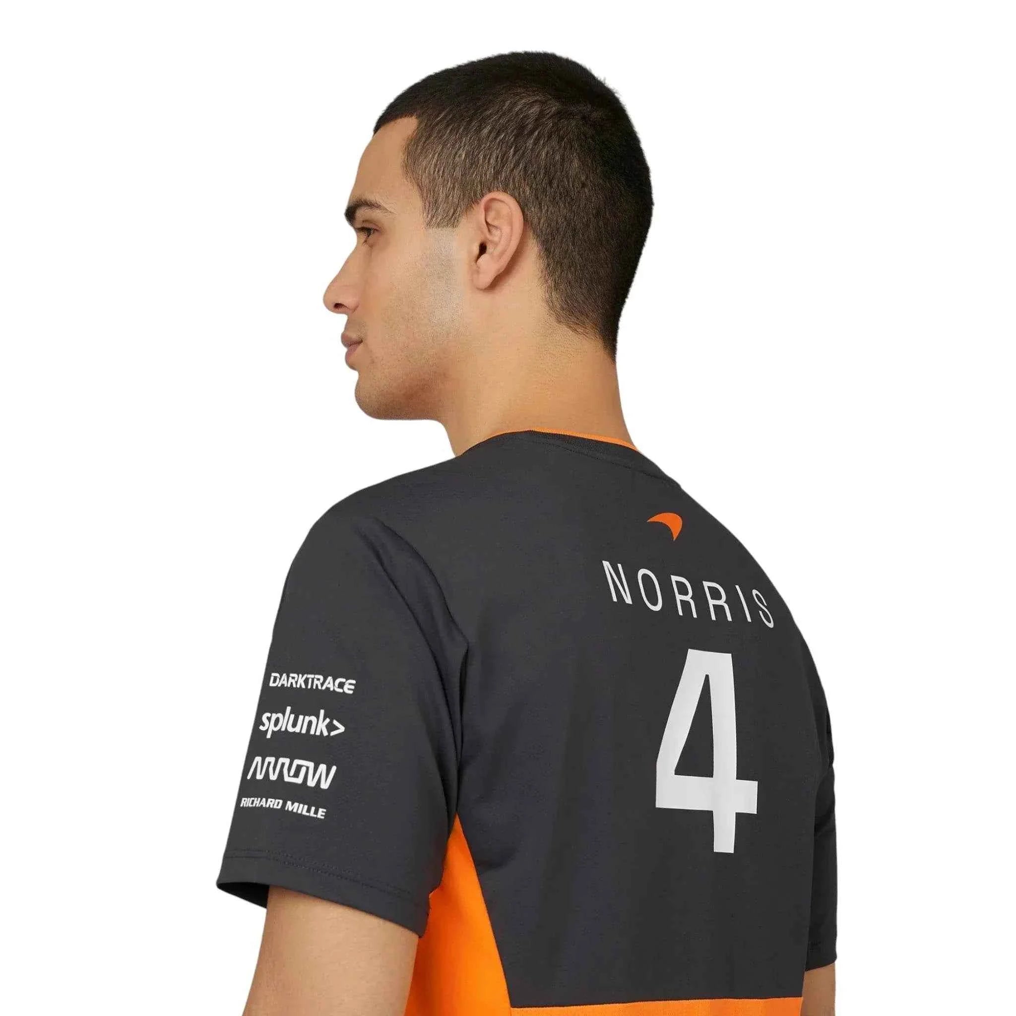 Mens Official Teamwear Set Up T-Shirt Lando Norris Formula 1