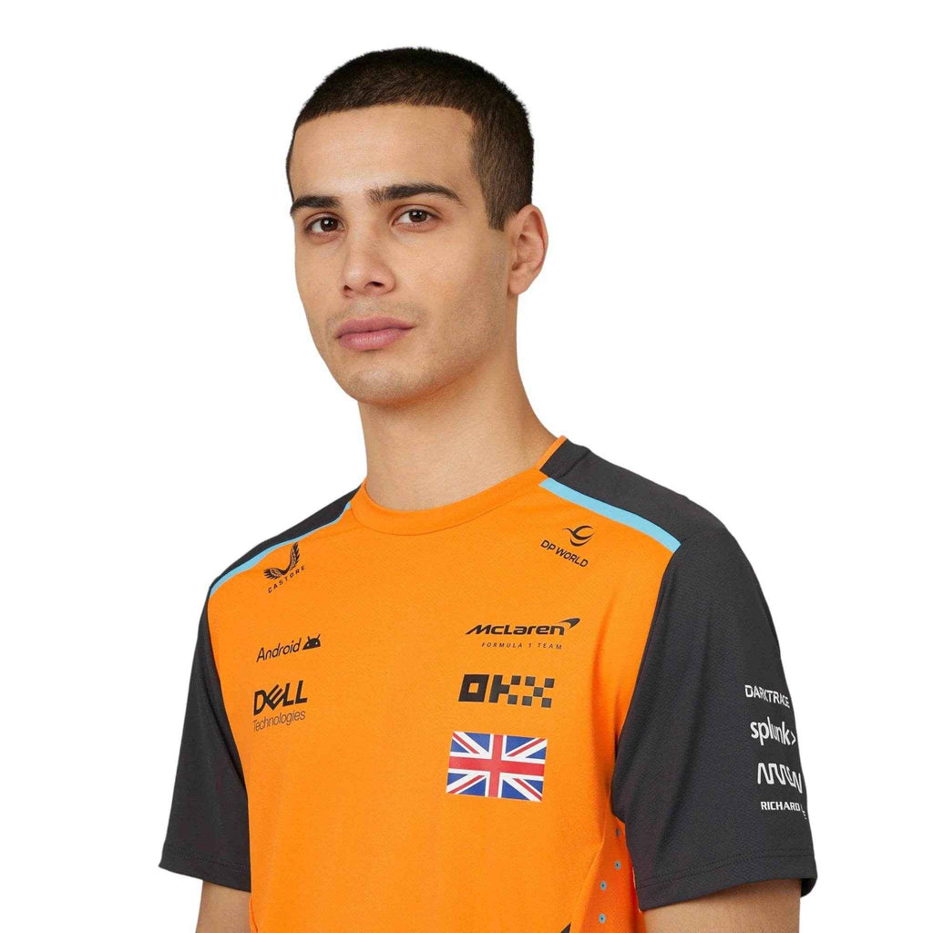 Mens Official Teamwear Set Up T-Shirt Lando Norris Formula 1
