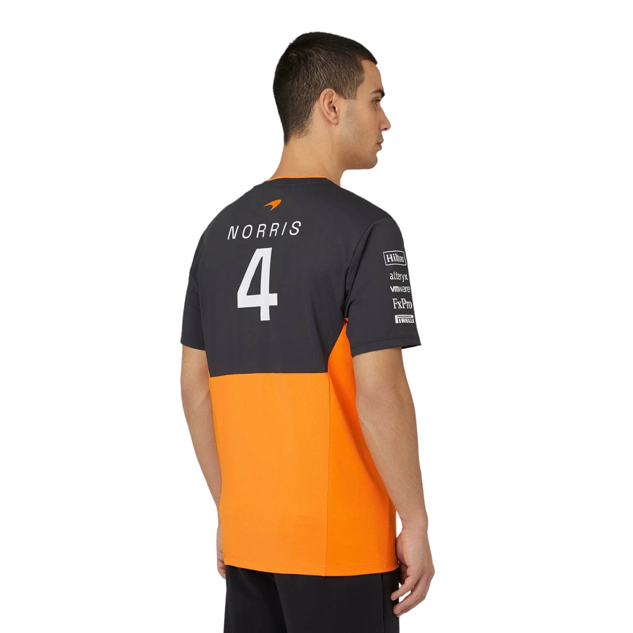 Mens Official Teamwear Set Up T-Shirt Lando Norris Formula 1 - Dash Racegear Store