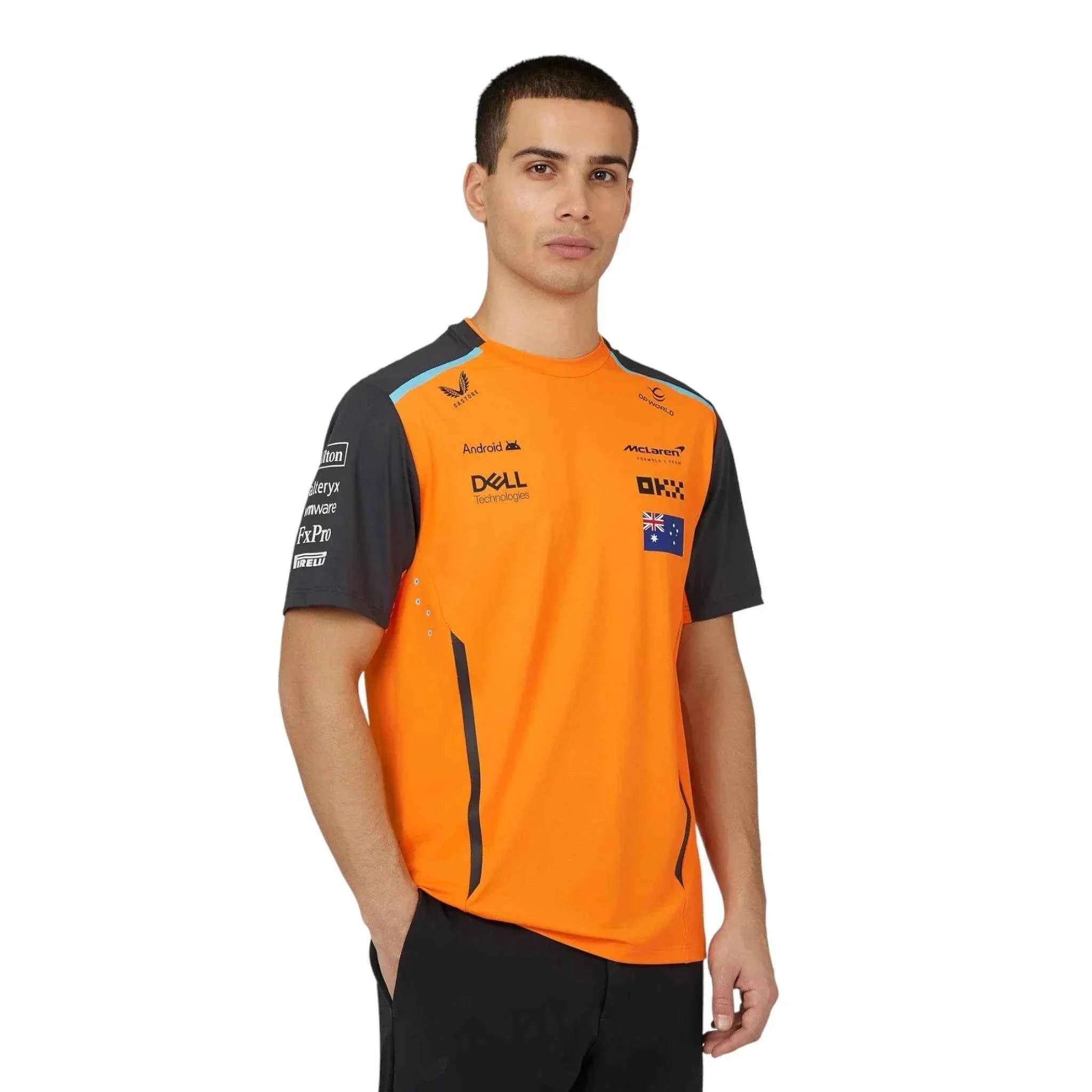 Mens Official Teamwear Set Up T-Shirt Oscar Piastri Formula 1 Men's