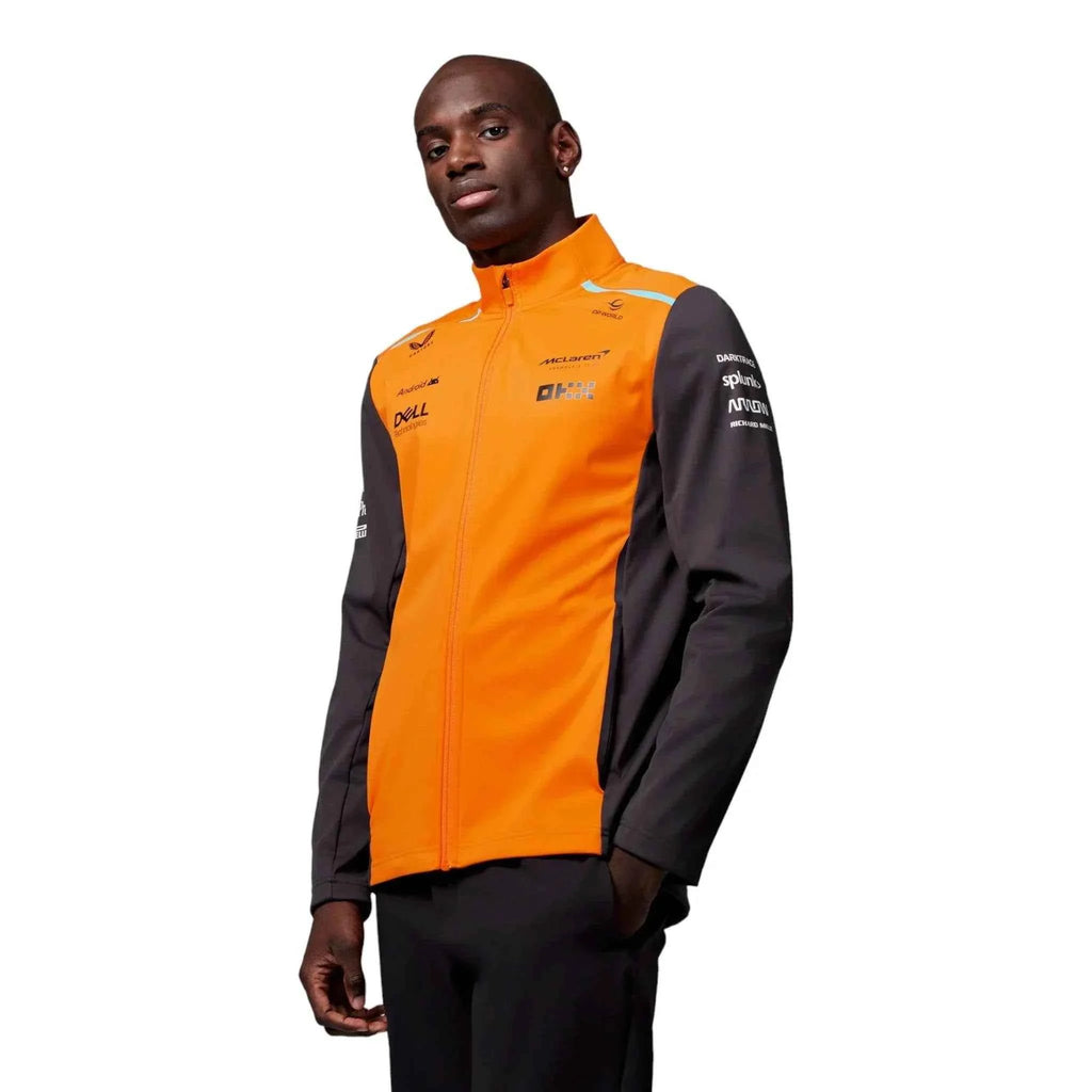 Mens Official Teamwear Soft Shell Jacket Formula 1