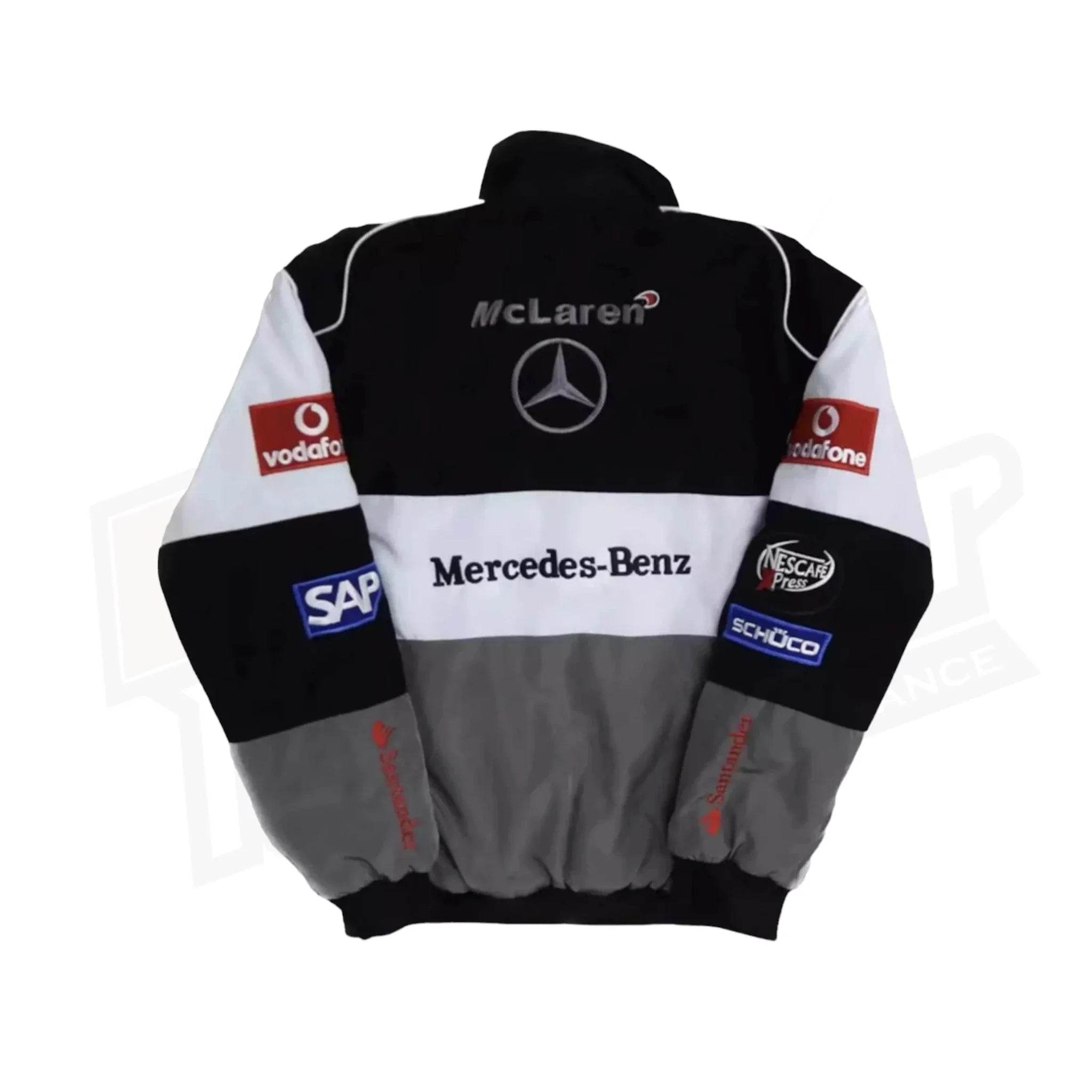 Mercedes-Benz F1 Racing Embroidered Logo Jacket - Dash Racegear Store