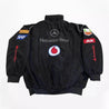 Vintage Mercedes-Benz F1 Embroidered Retro Racing Jacket - Dash Racegear Store