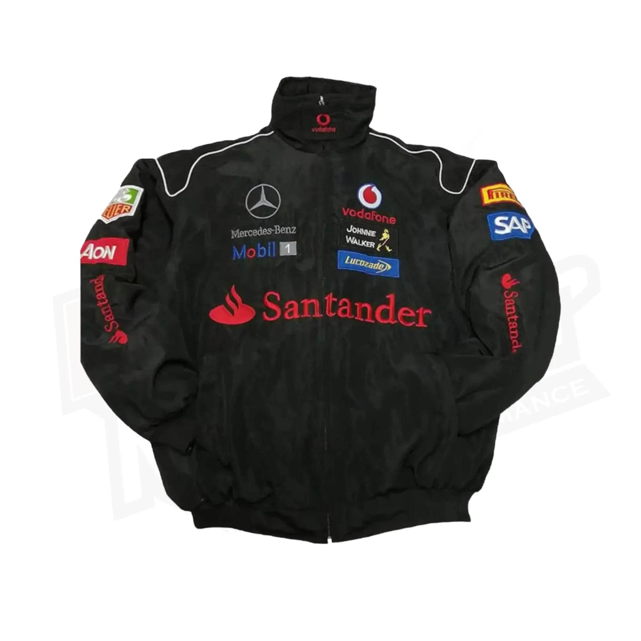 Mercedes AMG F1 Y2K Racing Bomber Style Jacket - Dash Racegear Store