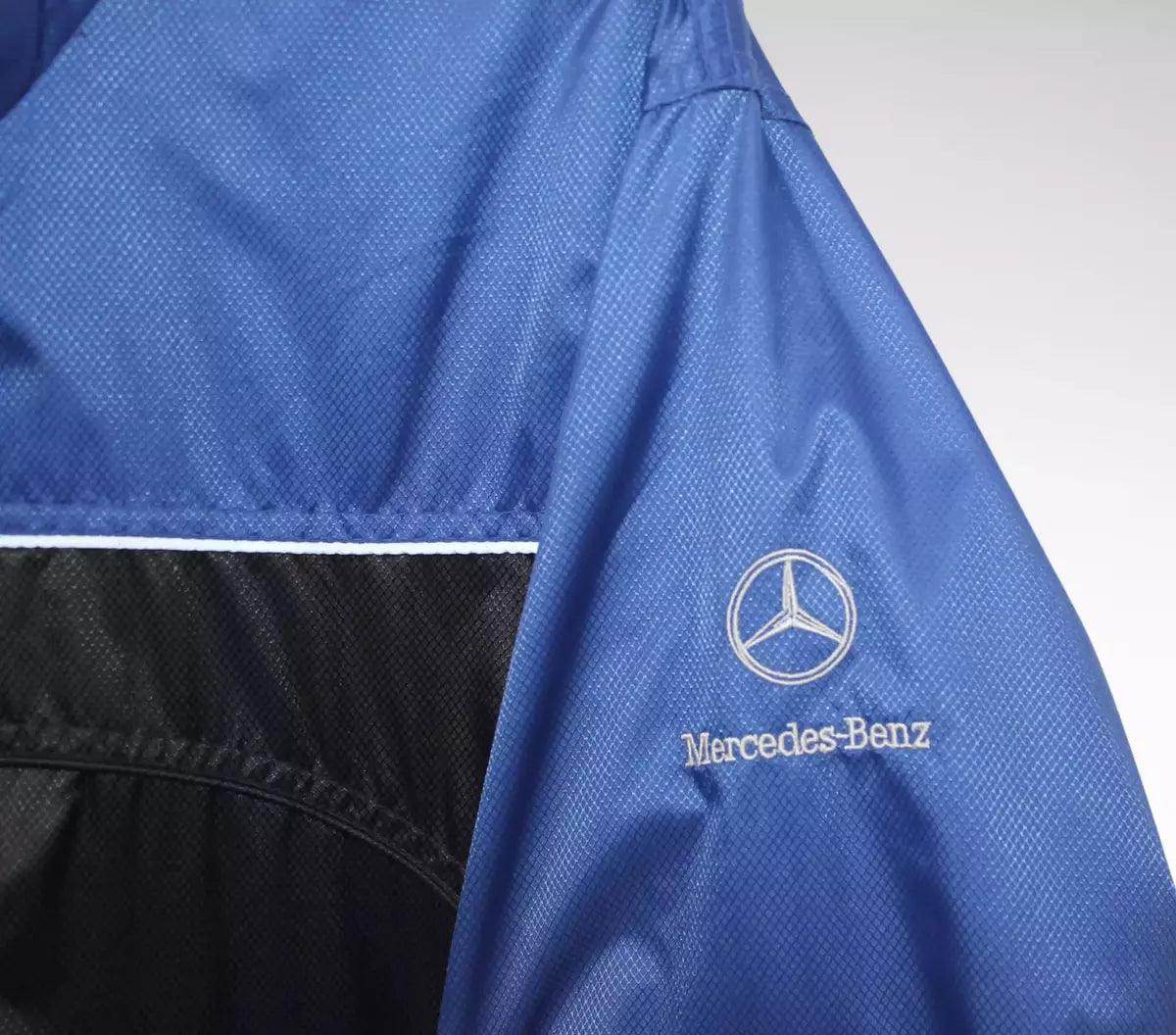 Vintage Mercedes Benz F1 Waterproof Hooded Jacket - Dash Racegear Store