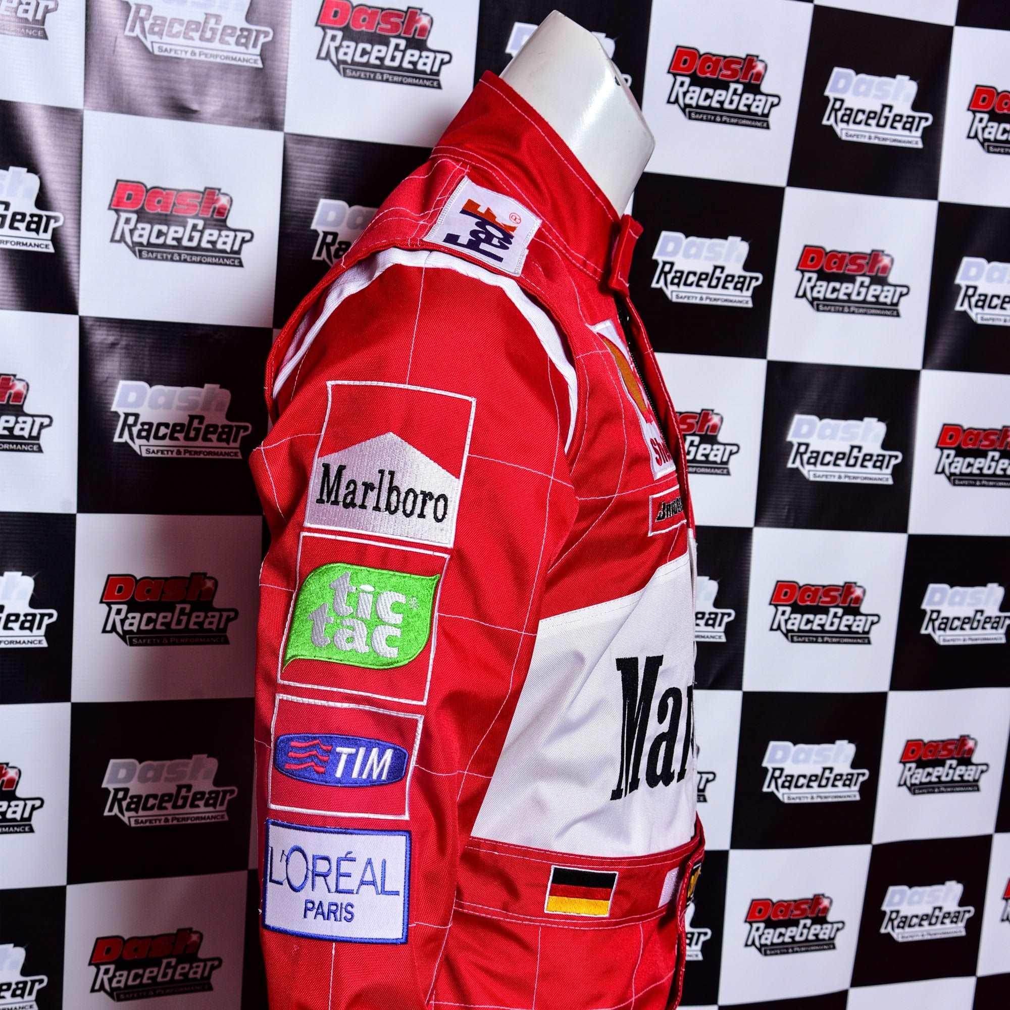 Michael Schumacher 2001 Replica racing suit / Ferrari F1 - Dash Racegear Store
