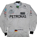 Michael Schumacher SIGNED Mercedes 2012 F1 REPLICA Race SUIT