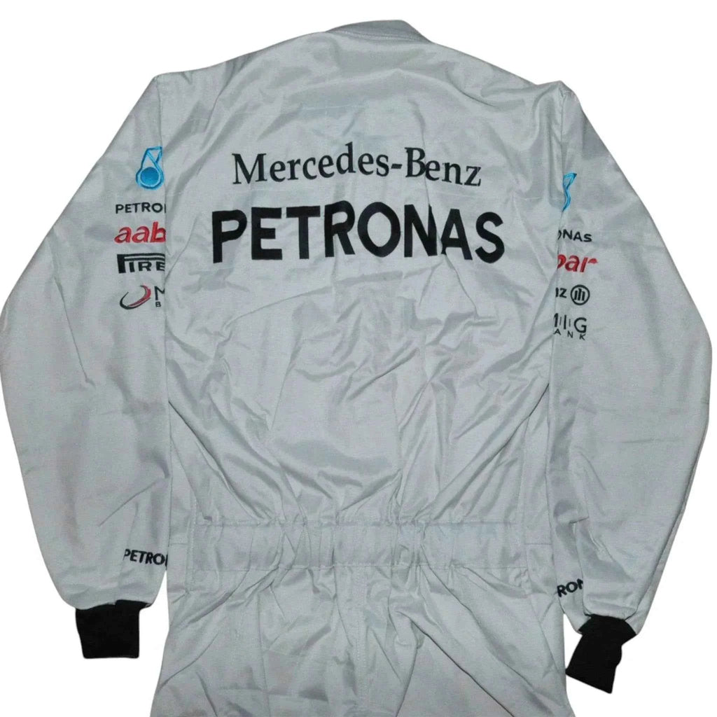Michael Schumacher SIGNED Mercedes 2012 F1 REPLICA Race SUIT