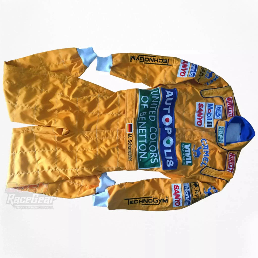 Michael Schumacher 1992 F1 Embroidered Racing Suit