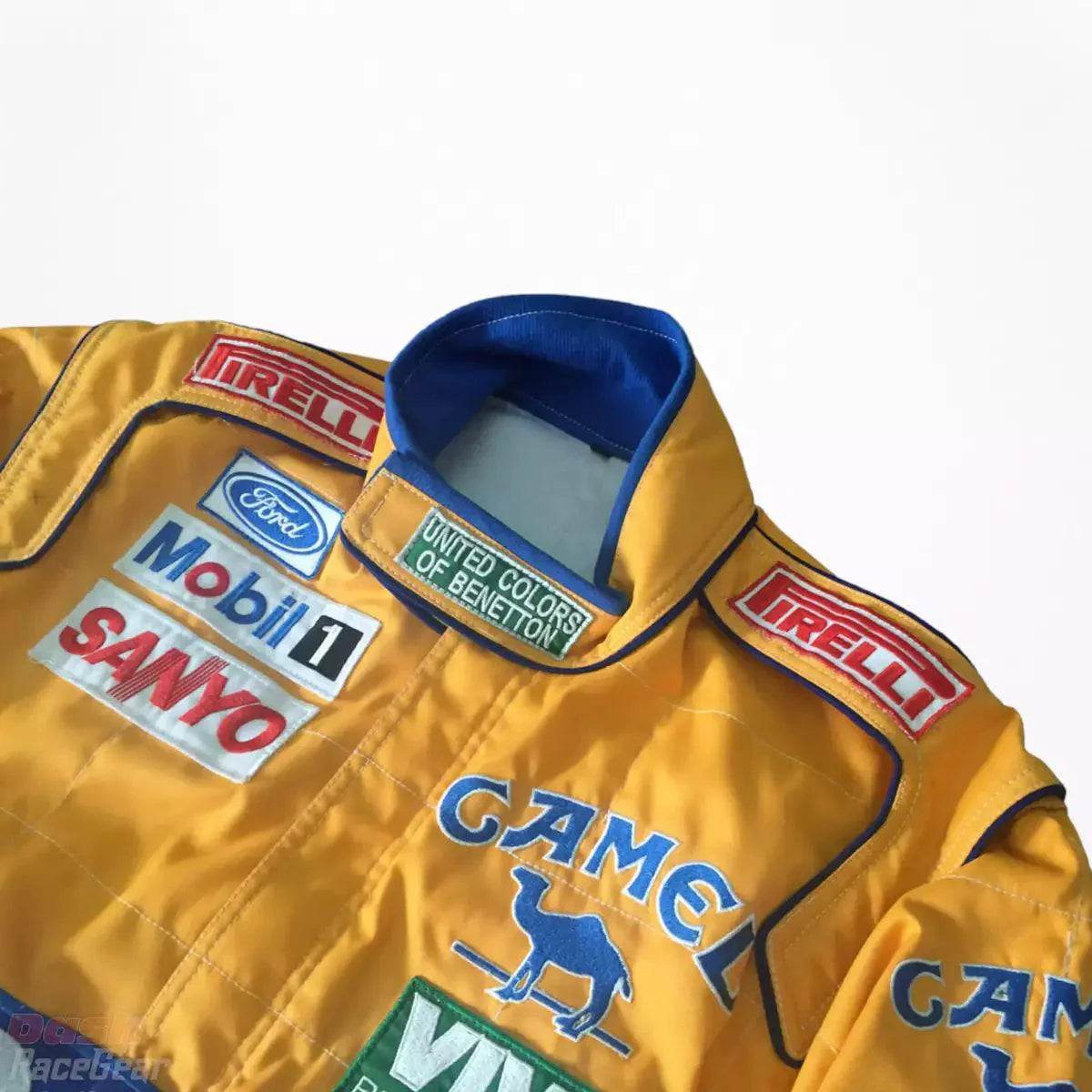 Michael Schumacher 1992 F1 Embroidered Racing Suit - Dash Racegear Store
