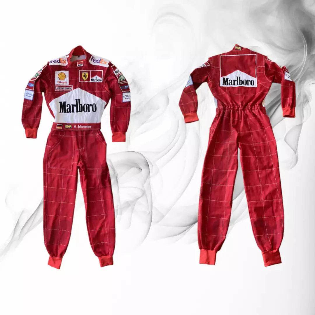 Michael Schumacher 2001 Replica Racing Suit - Dash Racegear Store