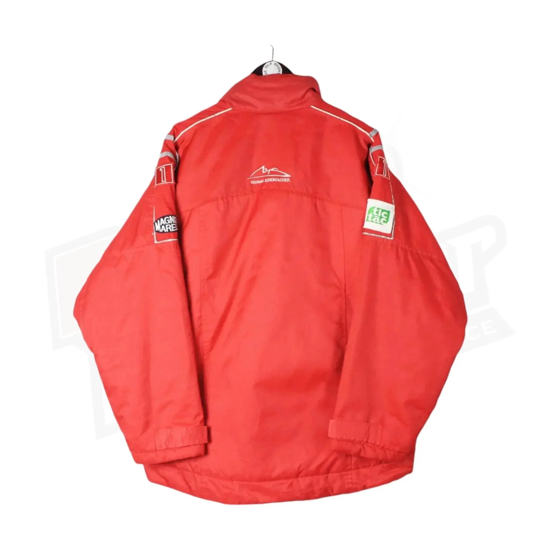 Michael Schumacher Embroidered Vintage Ferrari Shell Jacket