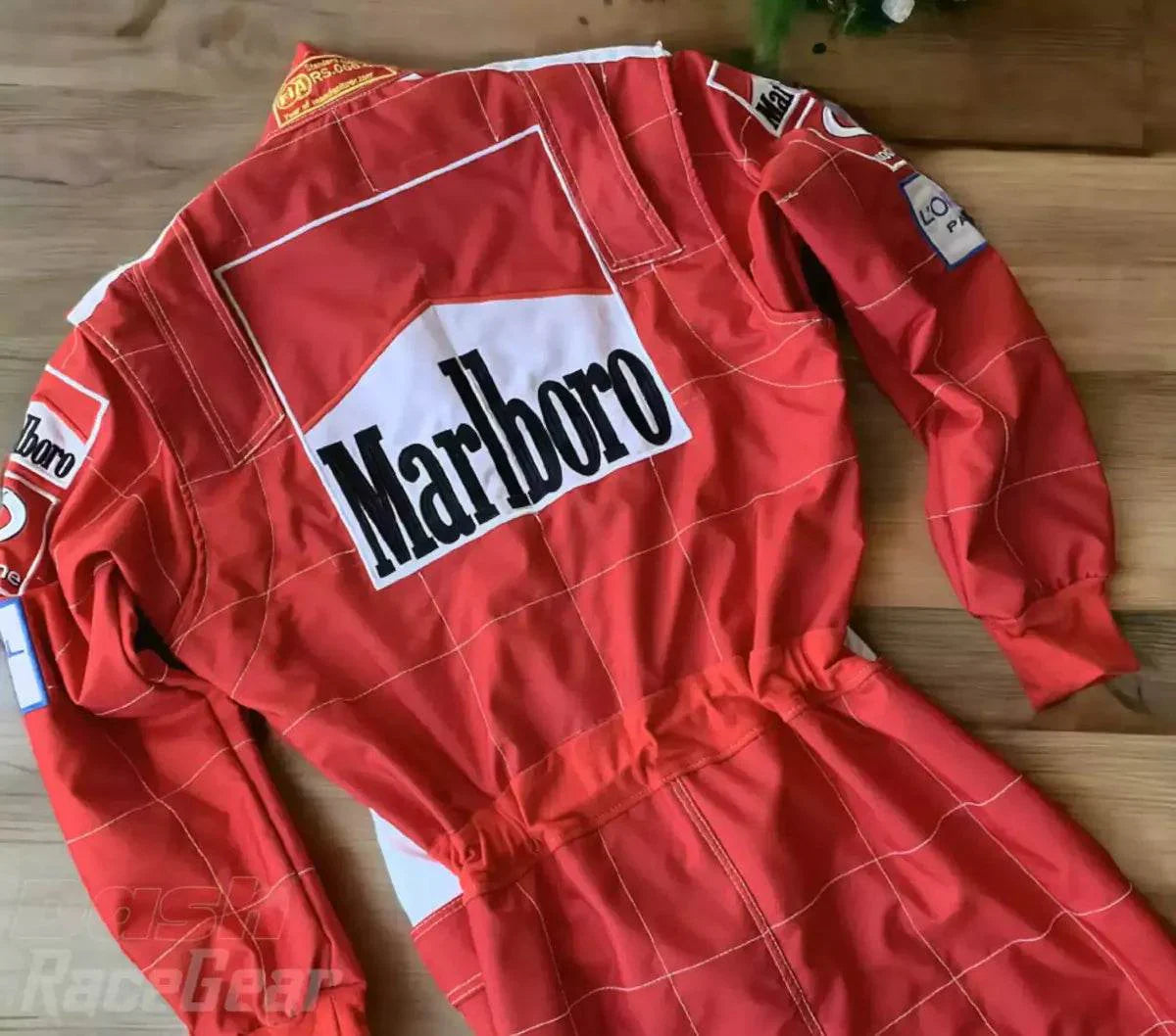 Michael Schumacher Ferrari F1 Embroidered Racing Suit