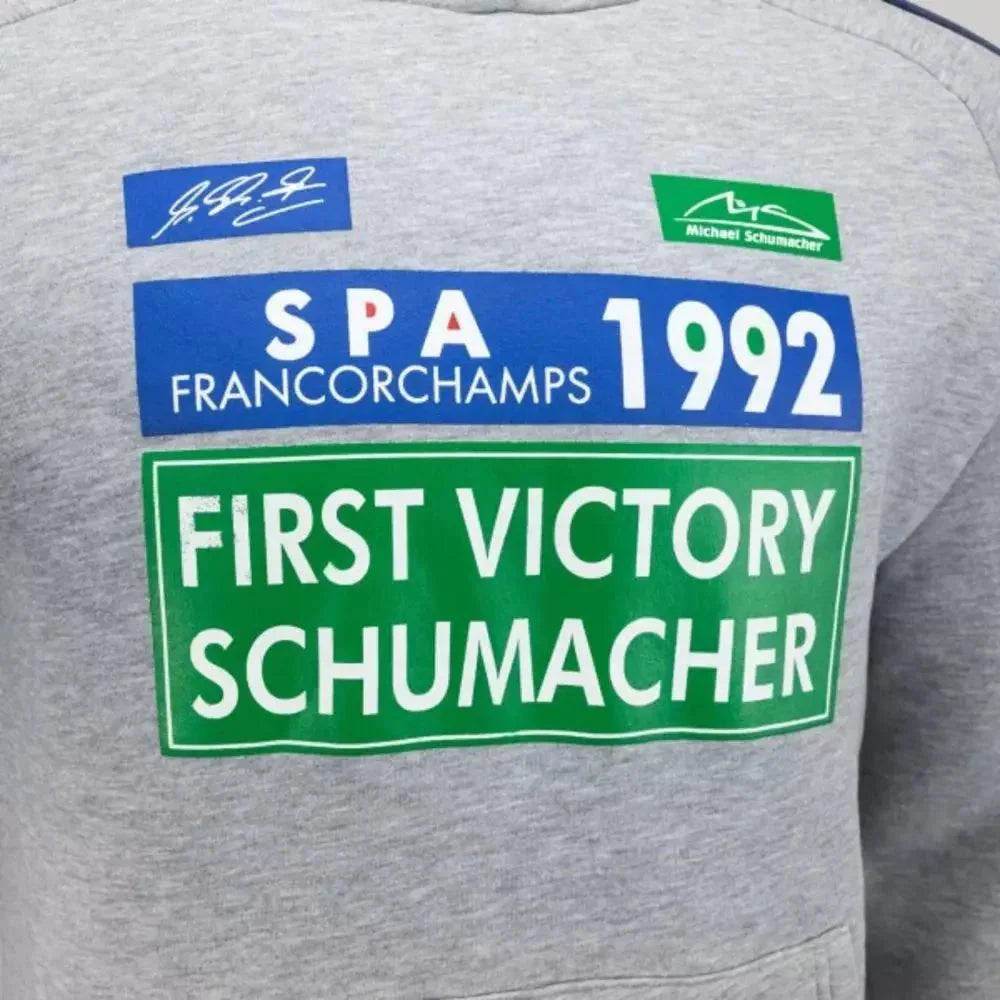 Michael Schumacher Hoodie First GP Victory 1992 - Dash Racegear Store