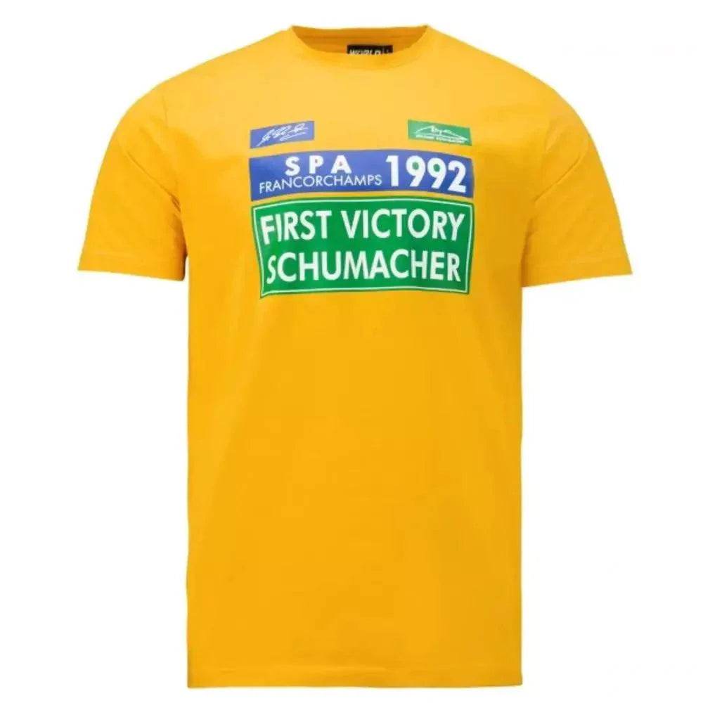 Michael Schumacher T-Shirt First GP Victory 1992 - Dash Racegear Store