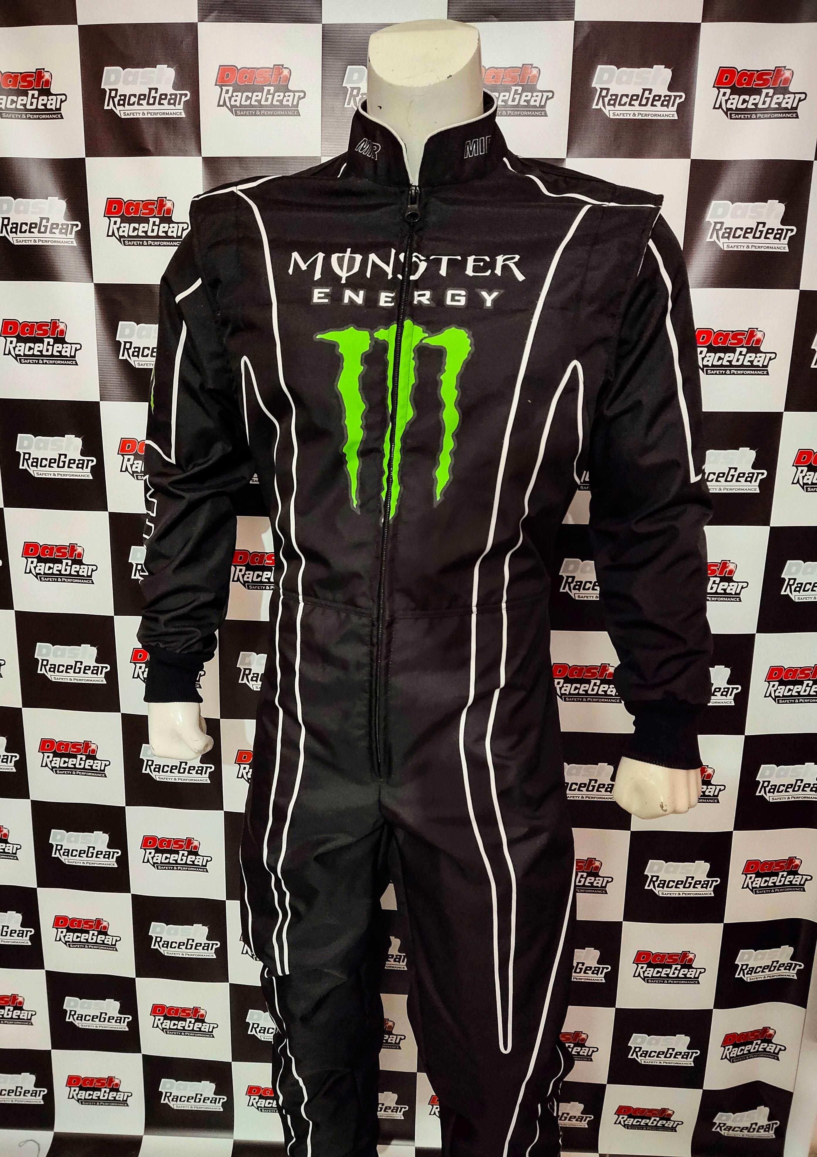 Monster energy Sublimation Printed Race Suit - Dash Racegear Store