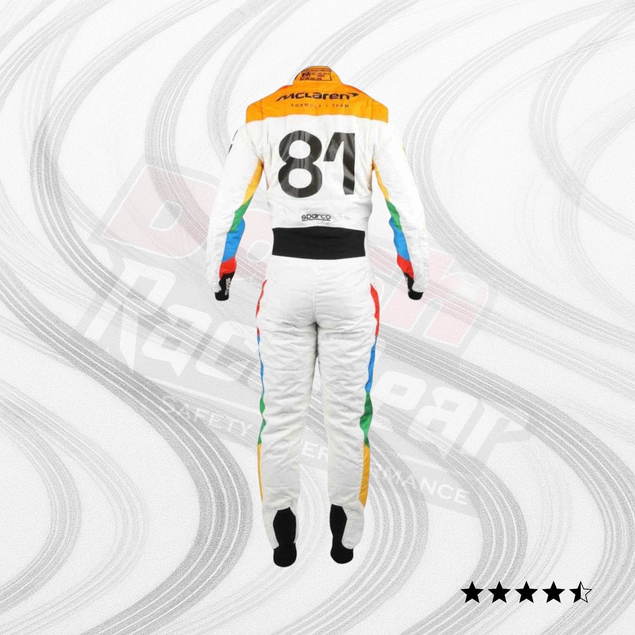 New McLaren Silverstone Oscar Piastri 2023 F1 Team Race Suit