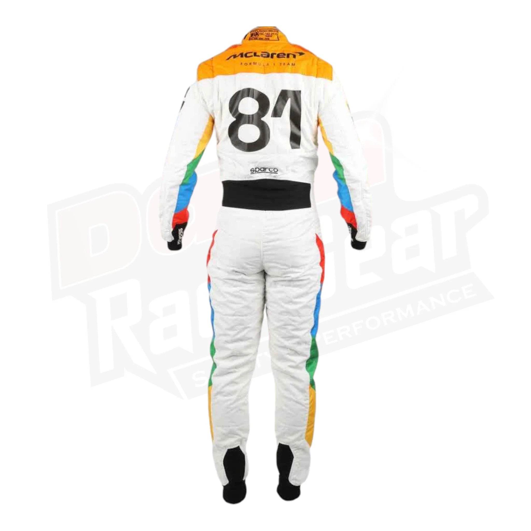 NEW MCLAREN SILVERSTONE OSCAR PIASTRI 2023 F1 TEAM RACE SUIT - Dash Racegear Store