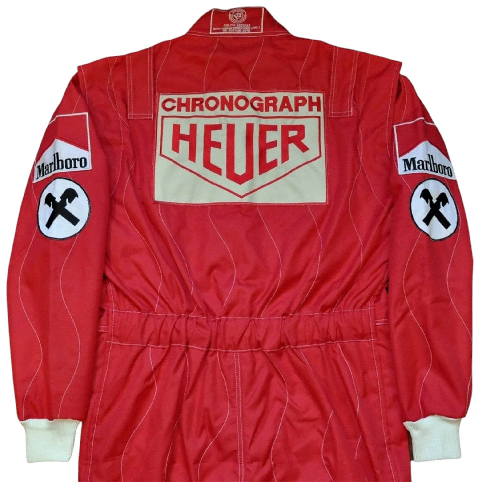 NIKI LAUDA SIGNED FERRARI 1977 F1 REPLICA Race SUIT - Dash Racegear Store