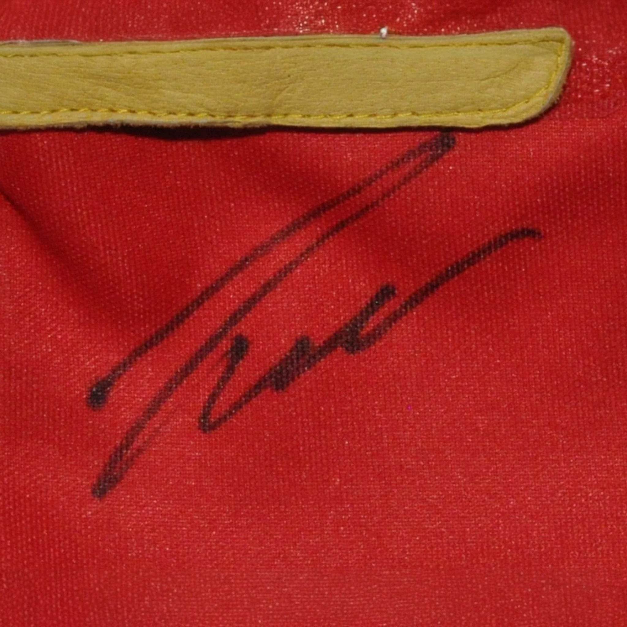 NIKI LAUDA SIGNED RED REPLICA RACING GLOVES - Dash Racegear Store