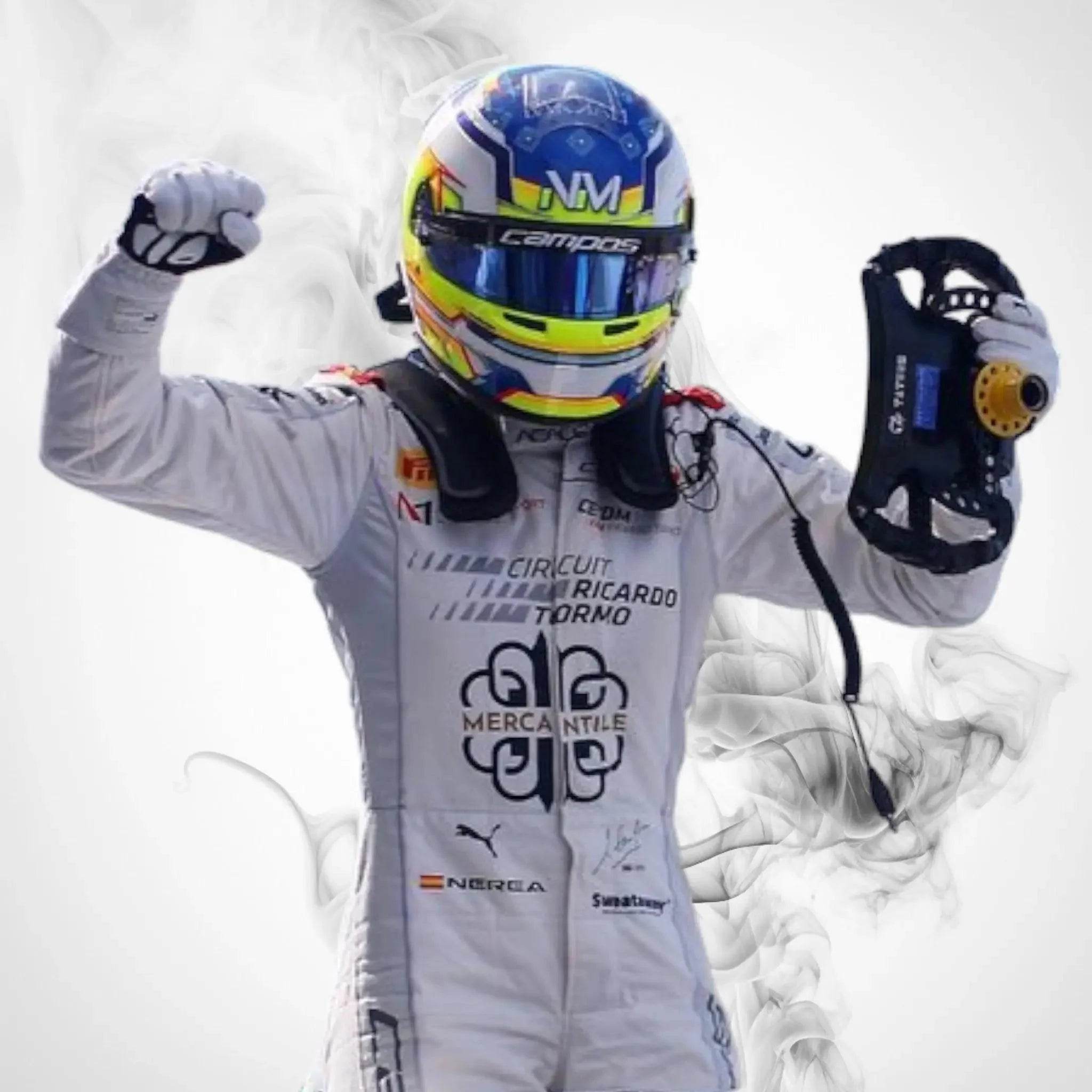 2023 Nerea Martí Race Suit Mercantile Campos Racing - Dash Racegear Store