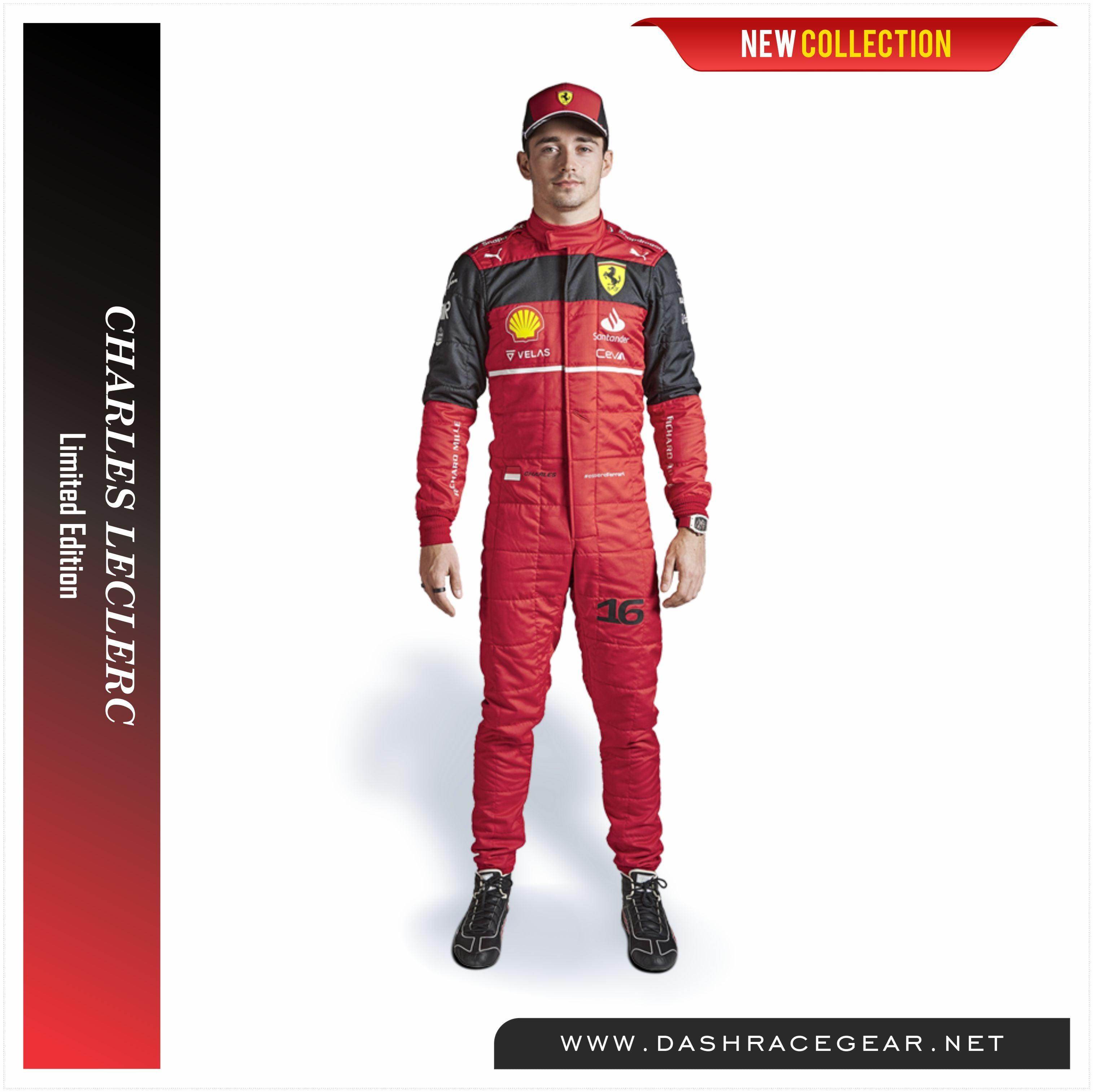 New Charles Leclerc 2022 Race Suit